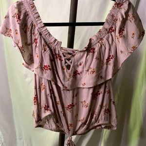 American Eagle crop top large